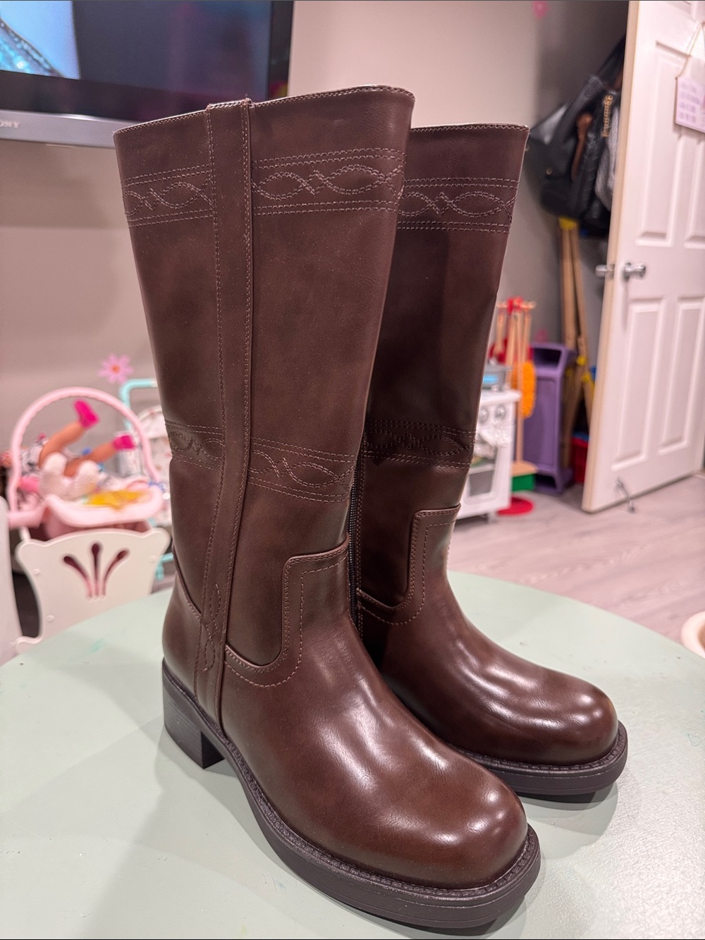 NY &Co Cady Brown Tall Women's Boots
